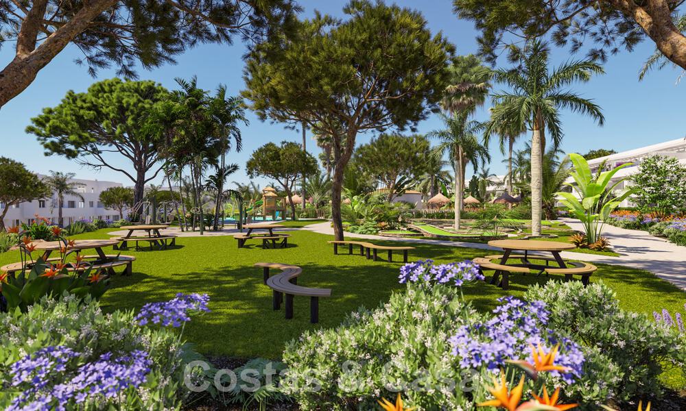 Nueva promoción de apartamentos con vistas al mar en venta, junto a un campo de golf cerca de Sotogrande, Costa del Sol 62039