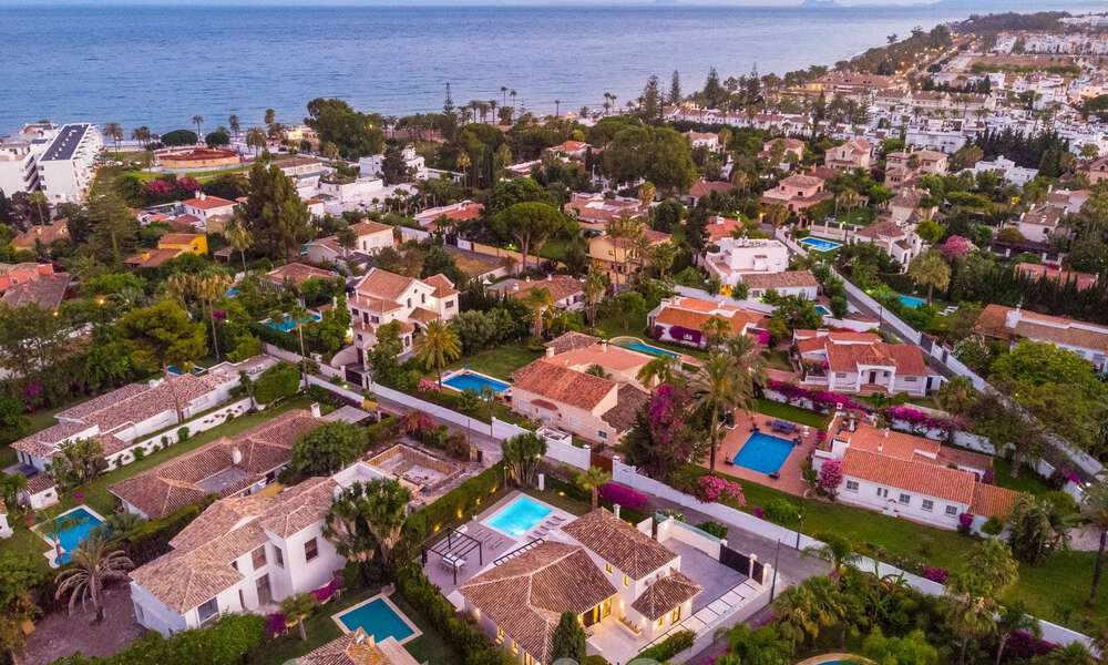 Moderna villa mediterránea de lujo en venta en una prestigiosa urbanización de playa en San Pedro, Marbella 62067