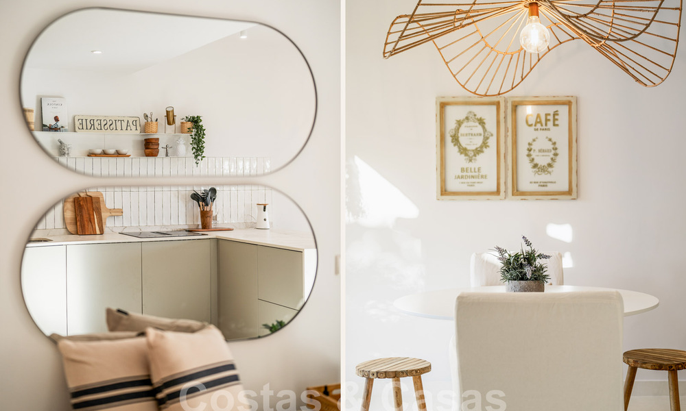 Listo para entrar a vivir! Apartamento reformado con jardín en venta en urbanización cerrada en La Quinta, Benahavis - Marbella 62177