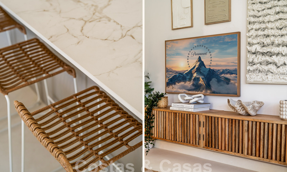 Listo para entrar a vivir! Apartamento reformado con jardín en venta en urbanización cerrada en La Quinta, Benahavis - Marbella 62178