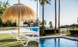 Listo para entrar a vivir! Apartamento reformado con jardín en venta en urbanización cerrada en La Quinta, Benahavis - Marbella 62179 