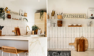 Listo para entrar a vivir! Apartamento reformado con jardín en venta en urbanización cerrada en La Quinta, Benahavis - Marbella 62180 