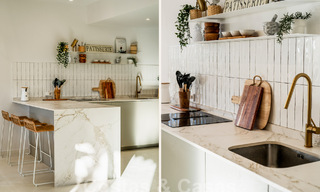 Listo para entrar a vivir! Apartamento reformado con jardín en venta en urbanización cerrada en La Quinta, Benahavis - Marbella 62198 