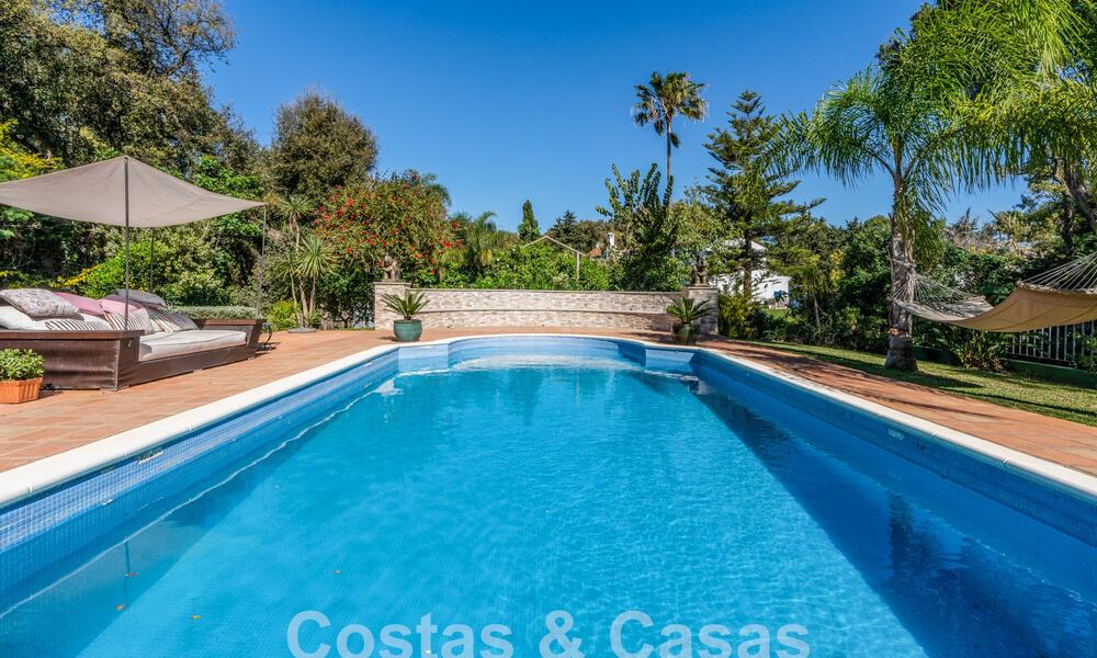 Auténtica villa, arquitectura mediterránea en venta en Sotogrande, Costa del Sol 62242