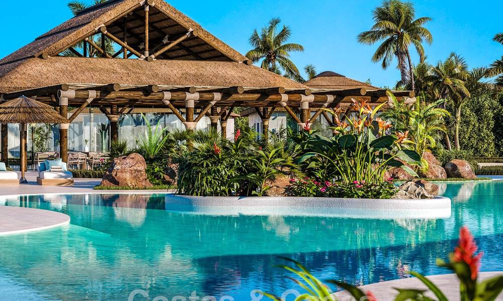 Nuevo complejo de apartamentos prestigioso en venta con vistas al Mediterráneo en Mijas Costa 62368