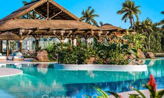 Nuevo complejo de apartamentos prestigioso en venta con vistas al Mediterráneo en Mijas Costa 62368 