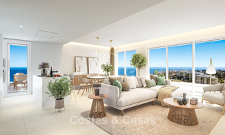 Nuevo complejo de apartamentos prestigioso en venta con vistas al Mediterráneo en Mijas Costa 783544 