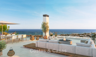 Nuevo complejo de apartamentos prestigioso en venta con vistas al Mediterráneo en Mijas Costa 783548 