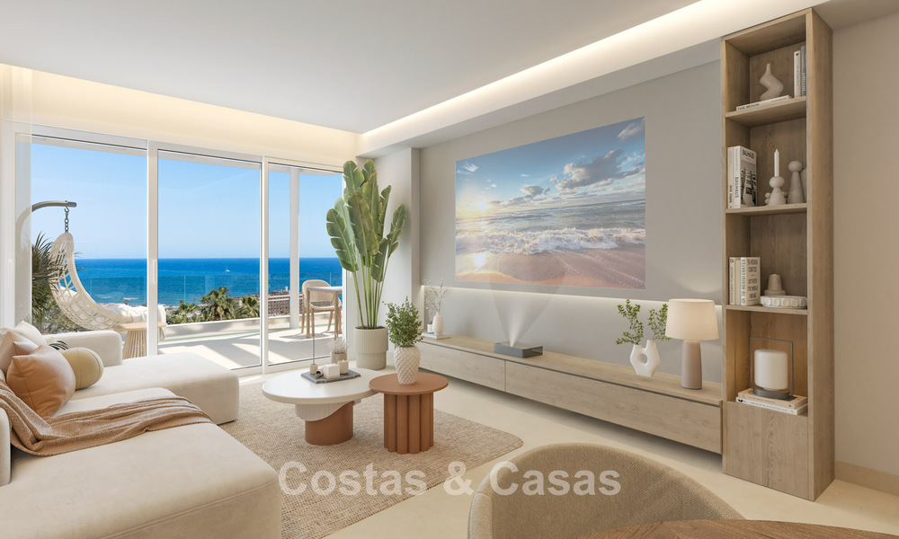 Nuevo complejo de apartamentos prestigioso en venta con vistas al Mediterráneo en Mijas Costa 783550