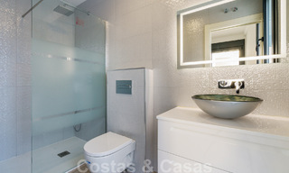 Nueva promoción de modernas villas de lujo en venta, en primera línea de golf con vistas al mar en Mijas, Costa del Sol 62459 