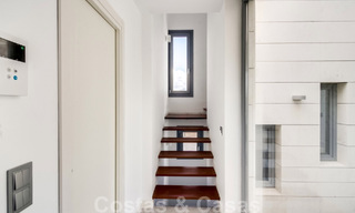 Nueva promoción de modernas villas de lujo en venta, en primera línea de golf con vistas al mar en Mijas, Costa del Sol 62482 