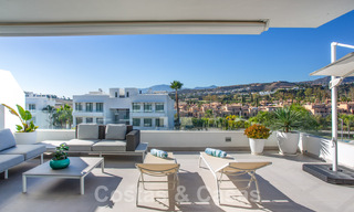 Moderno apartamento de 3 dormitorios con amplias terrazas en venta en la Nueva Milla de Oro entre Marbella y Estepona 62498 