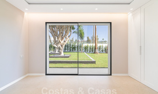 Nueva villa mediterránea moderna de una sola planta en venta, primera línea de golf, cerca de San Pedro - Marbella 62521 