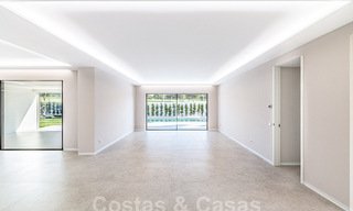 Nueva villa mediterránea moderna de una sola planta en venta, primera línea de golf, cerca de San Pedro - Marbella 62542 