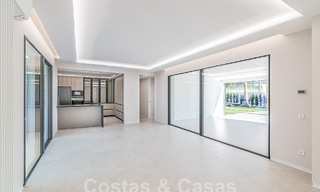 Nueva villa mediterránea moderna de una sola planta en venta, primera línea de golf, cerca de San Pedro - Marbella 62543 