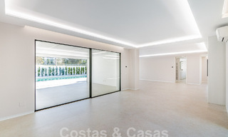 Nueva villa mediterránea moderna de una sola planta en venta, primera línea de golf, cerca de San Pedro - Marbella 62546 