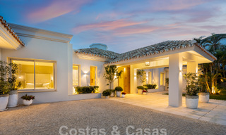 Sofisticada villa de lujo con vistas panorámicas al mar en venta en Nueva Andalucia, Marbella 62765 