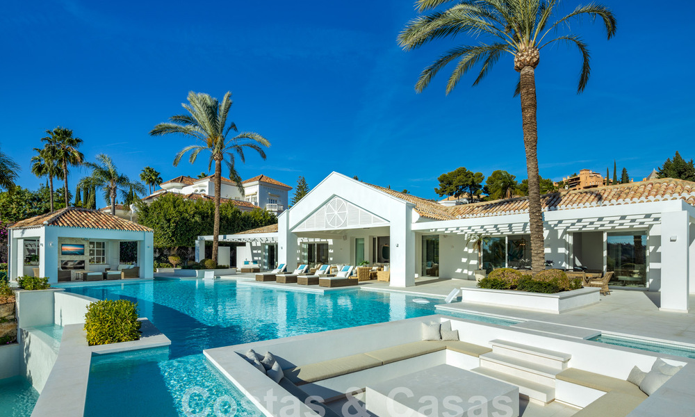 Sofisticada villa de lujo con vistas panorámicas al mar en venta en Nueva Andalucia, Marbella 62770