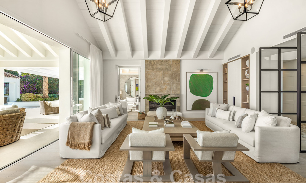 Sofisticada villa de lujo con vistas panorámicas al mar en venta en Nueva Andalucia, Marbella 62778