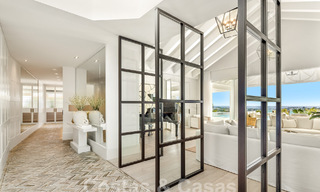 Sofisticada villa de lujo con vistas panorámicas al mar en venta en Nueva Andalucia, Marbella 62780 