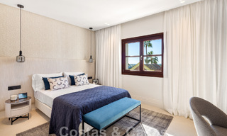 Lujosa adosada mediterránea reformada en venta en una exclusiva zona residencial cerrada en la Milla de Oro de Marbella 62739 
