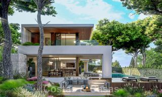Villa de lujo superior en construcción en venta, en primera línea de golf en zona privilegiada de Marbella Este 62985 