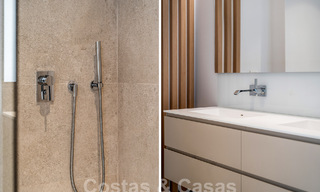 Sofisticado y moderno apartamento en venta con vistas al mar, golf y montaña en Benahavis – Marbella 63129 