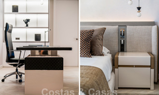 Apartamento de lujo en venta con un interior moderno en una ubanización de lujo en el valle del golf de Nueva Andalucia, Marbella 63291 