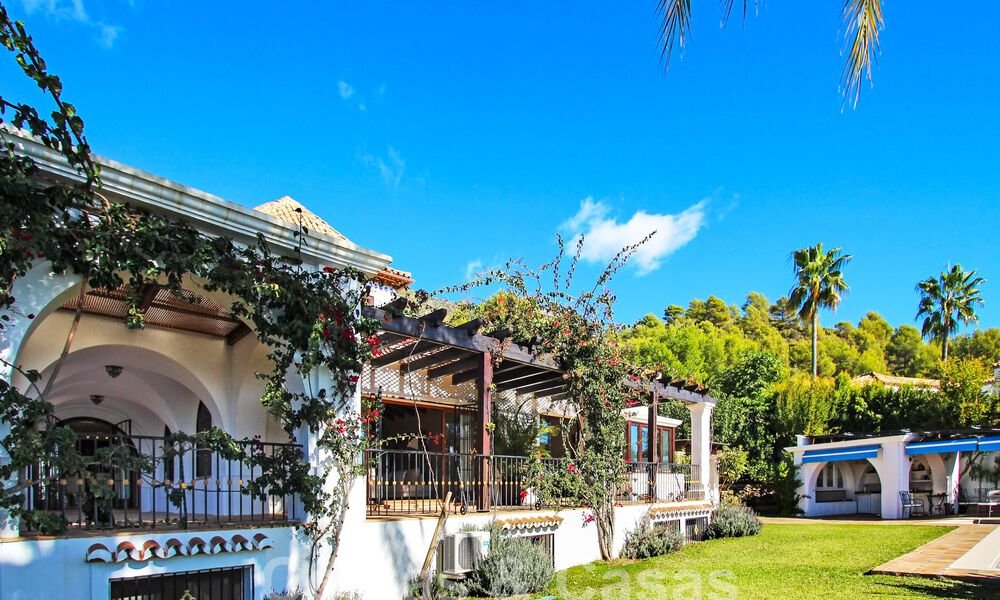 Villa de lujo andaluza en venta en la exclusiva zona residencial de Sierra Blanca en la Milla de Oro de Marbella 63084