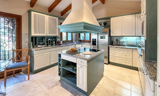 Villa de lujo andaluza en venta en la exclusiva zona residencial de Sierra Blanca en la Milla de Oro de Marbella 63102 