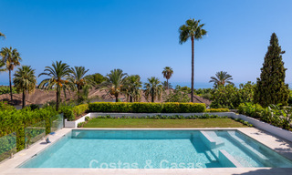 Moderna villa de lujo reformada en venta con vistas al mar en Sierra Blanca, en la Milla de Oro de Marbella 63509 