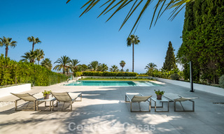 Moderna villa de lujo reformada en venta con vistas al mar en Sierra Blanca, en la Milla de Oro de Marbella 63517 