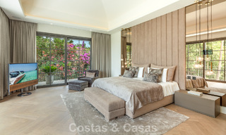 Amplia villa de lujo en venta con vistas al mar y comodidades de 5 estrellas en la Milla de Oro de Marbella 63667 