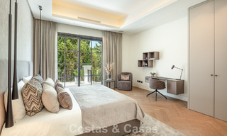 Amplia villa de lujo en venta con vistas al mar y comodidades de 5 estrellas en la Milla de Oro de Marbella 63672 