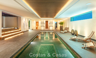 Amplia villa de lujo en venta con vistas al mar y comodidades de 5 estrellas en la Milla de Oro de Marbella 63678 