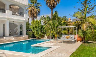 Villa de lujo mediterránea contemporánea en venta en una zona residencial privilegiada en Nueva Andalucía, Marbella 63616 