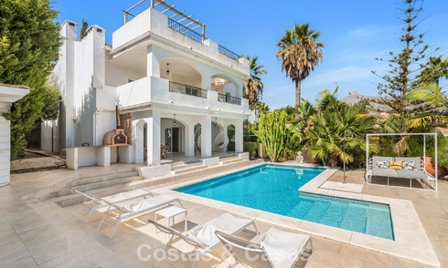 Villa de lujo mediterránea contemporánea en venta en una zona residencial privilegiada en Nueva Andalucía, Marbella 63617