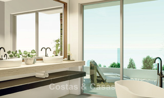 Villa nueva moderna en venta a pocos pasos de la playa y de todos los servicios en San Pedro, Marbella 63559 
