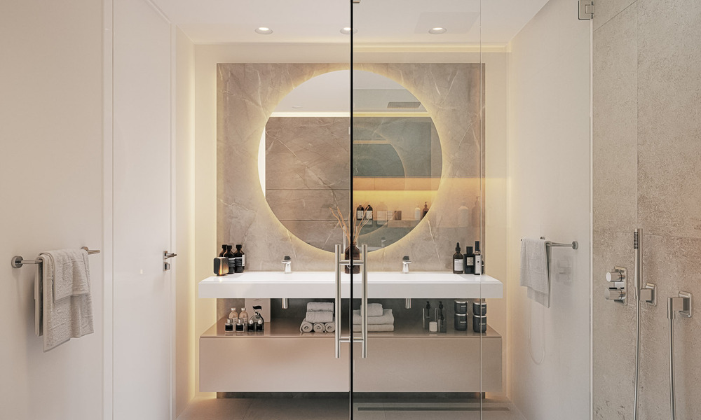 Nuevo proyecto de apartamentos modernos en venta, en un privilegiado resort de golf en las colinas de Marbella - Benahavis 63775