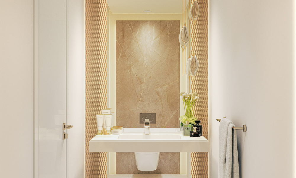 Nuevo proyecto de apartamentos modernos en venta, en un privilegiado resort de golf en las colinas de Marbella - Benahavis 63784