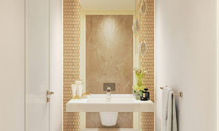 Nuevo proyecto de apartamentos modernos en venta, en un privilegiado resort de golf en las colinas de Marbella - Benahavis 63784 