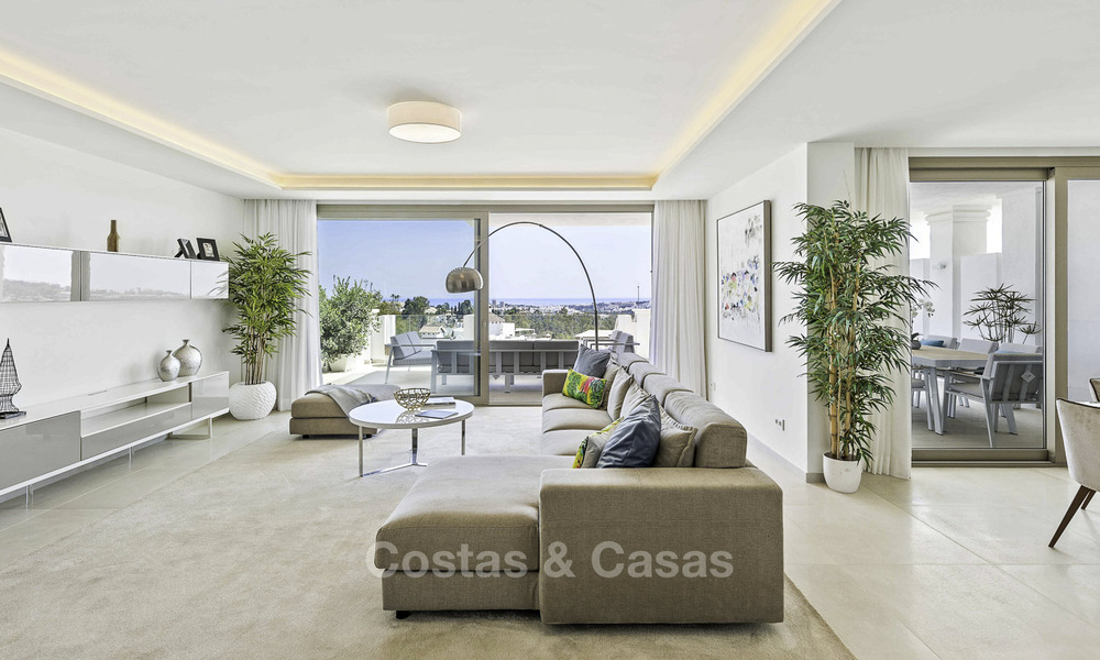 9 Lions Residences: apartamentos de lujo en venta en un exclusivo complejo en Nueva Andalucia - Marbella con vistas panorámicas al golf y al mar 63745