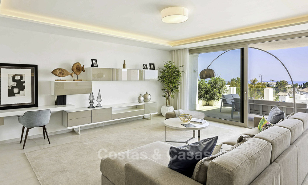 9 Lions Residences: apartamentos de lujo en venta en un exclusivo complejo en Nueva Andalucia - Marbella con vistas panorámicas al golf y al mar 63746