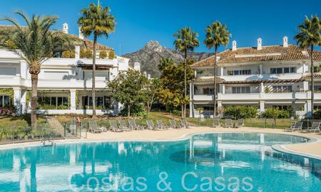 Lujoso apartamento de 3 dormitorios en venta en un complejo cerrado y seguro en la Milla de Oro de Marbella 63952
