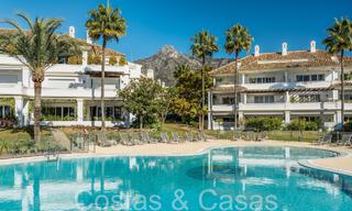 Lujoso apartamento de 3 dormitorios en venta en un complejo cerrado y seguro en la Milla de Oro de Marbella 63952 
