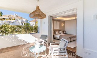 Lujoso apartamento de 3 dormitorios en venta en un complejo cerrado y seguro en la Milla de Oro de Marbella 63969 
