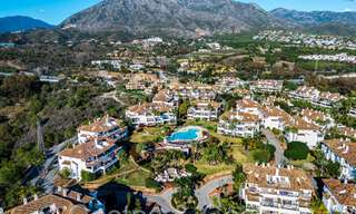 Lujoso apartamento de 3 dormitorios en venta en un complejo cerrado y seguro en la Milla de Oro de Marbella 63980 