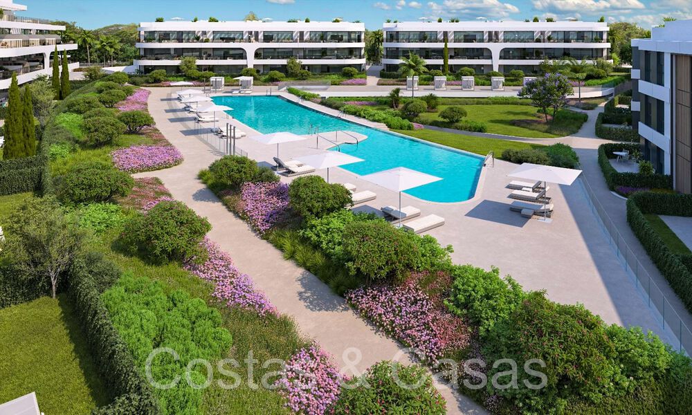Proyecto nuevo de apartamentos en venta en la Nueva Milla de Oro entre Marbella y Estepona 64276