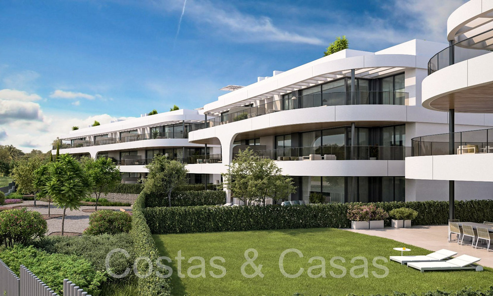 Proyecto nuevo de apartamentos en venta en la Nueva Milla de Oro entre Marbella y Estepona 64279