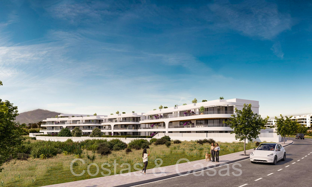 Proyecto nuevo de apartamentos en venta en la Nueva Milla de Oro entre Marbella y Estepona 64284